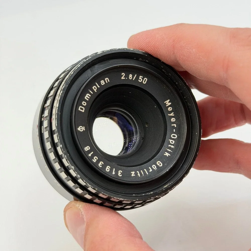 Meyer-Optik Görlitz Domiplan 50mm f2.8 M42 Mount Zebra Vintage Lens 3193518